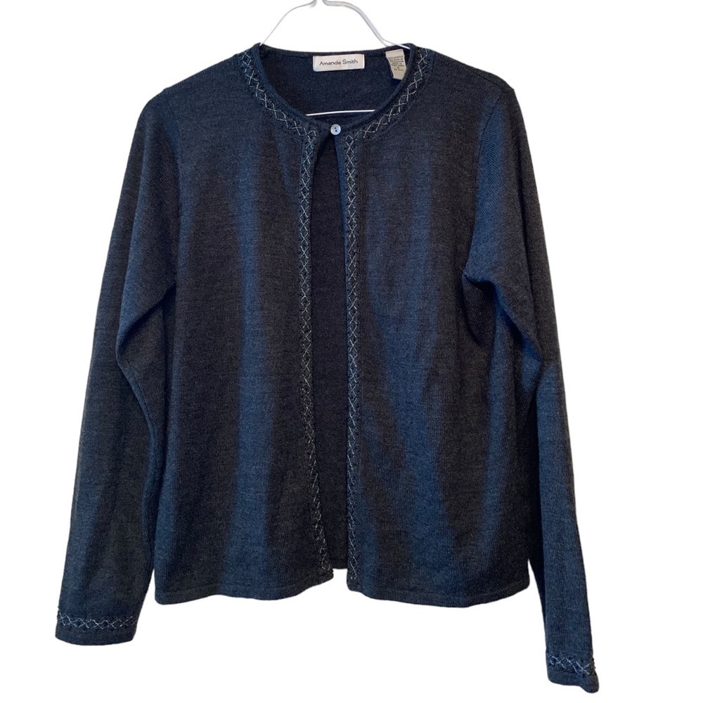 Amanda Smith Dark Grey Cardigan
